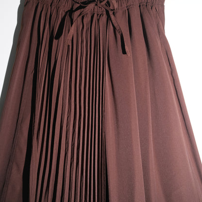 RASHAWL SHINMACHI PLEATED BARREL PANTS
