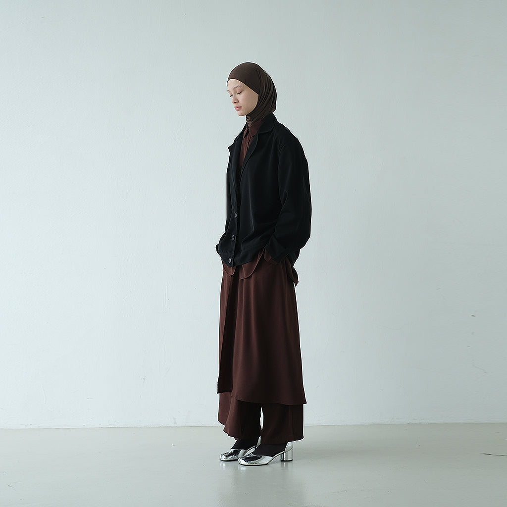 RASHAWL TERAMACHI BLAZER COLLAR JACKET