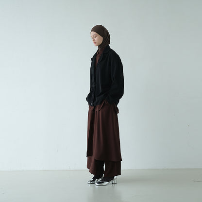 RASHAWL TERAMACHI BLAZER COLLAR JACKET