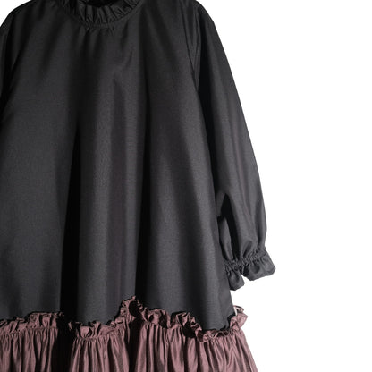 PRE ORDER RASHAWL KIDS GIRLS ASILAH SOFT RUFFLES DRESS