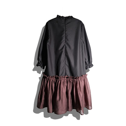 PRE ORDER RASHAWL KIDS GIRLS ASILAH SOFT RUFFLES DRESS
