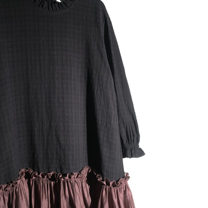 PRE ORDER RASHAWL KIDS GIRLS ASILAH SOFT RUFFLES DRESS
