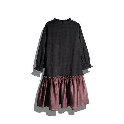 PRE ORDER RASHAWL KIDS GIRLS ASILAH SOFT RUFFLES DRESS
