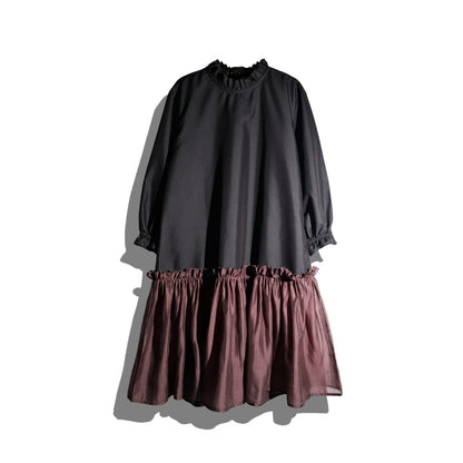 PRE ORDER RASHAWL KIDS GIRLS ASILAH SOFT RUFFLES DRESS