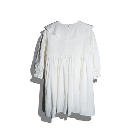 PRE ORDER RASHAWL KIDS GIRLS MARSHAN LITTLE BOW COLLAR DRESS