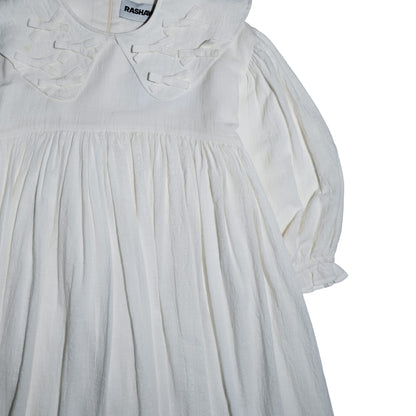 PRE ORDER RASHAWL KIDS GIRLS MARSHAN LITTLE BOW COLLAR DRESS