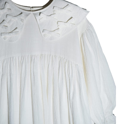 PRE ORDER RASHAWL KIDS GIRLS MARSHAN LITTLE BOW COLLAR DRESS