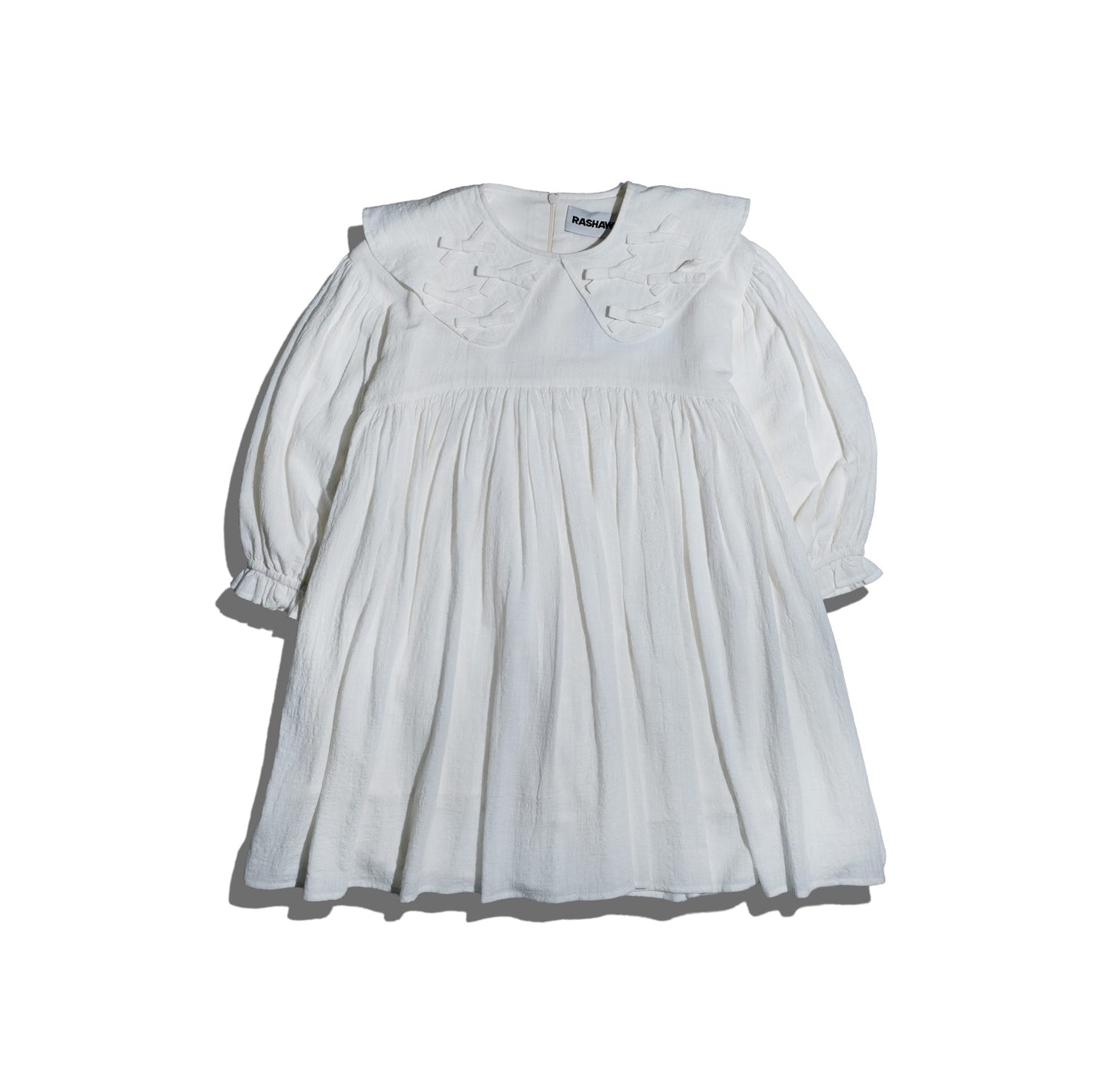 PRE ORDER RASHAWL KIDS GIRLS MARSHAN LITTLE BOW COLLAR DRESS