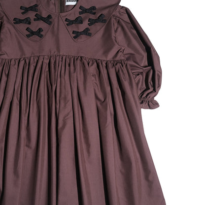 PRE ORDER RASHAWL KIDS GIRLS MARSHAN LITTLE BOW COLLAR DRESS