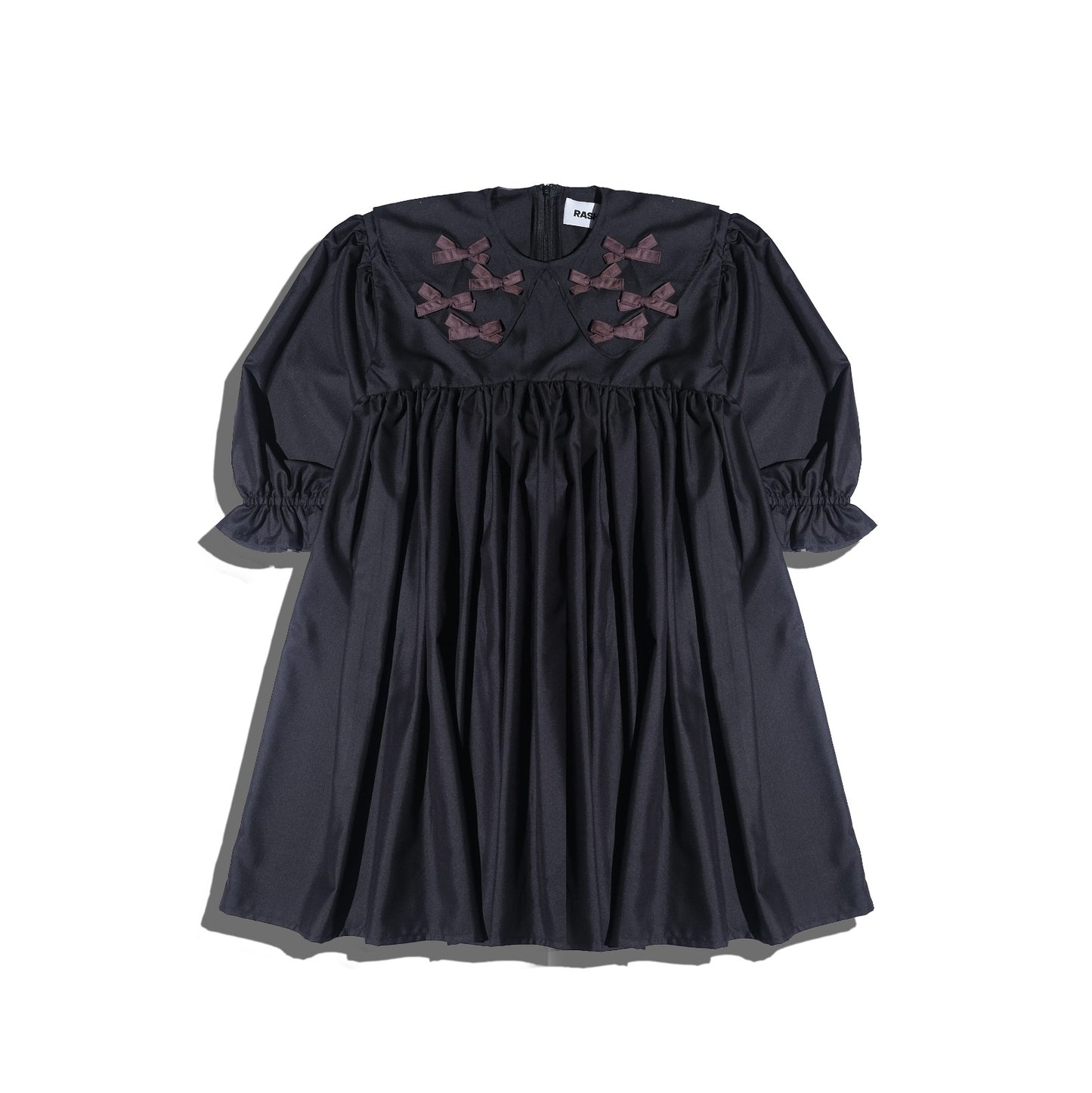 PRE ORDER RASHAWL KIDS GIRLS MARSHAN LITTLE BOW COLLAR DRESS