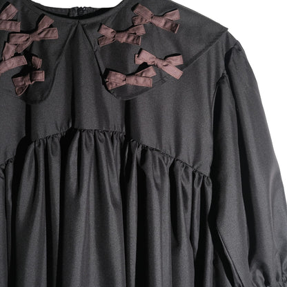 PRE ORDER RASHAWL KIDS GIRLS MARSHAN LITTLE BOW COLLAR DRESS