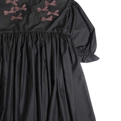 PRE ORDER RASHAWL KIDS GIRLS MARSHAN LITTLE BOW COLLAR DRESS