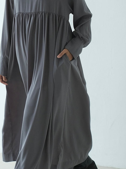 RASHAWL MURTEN GATHER DRESS