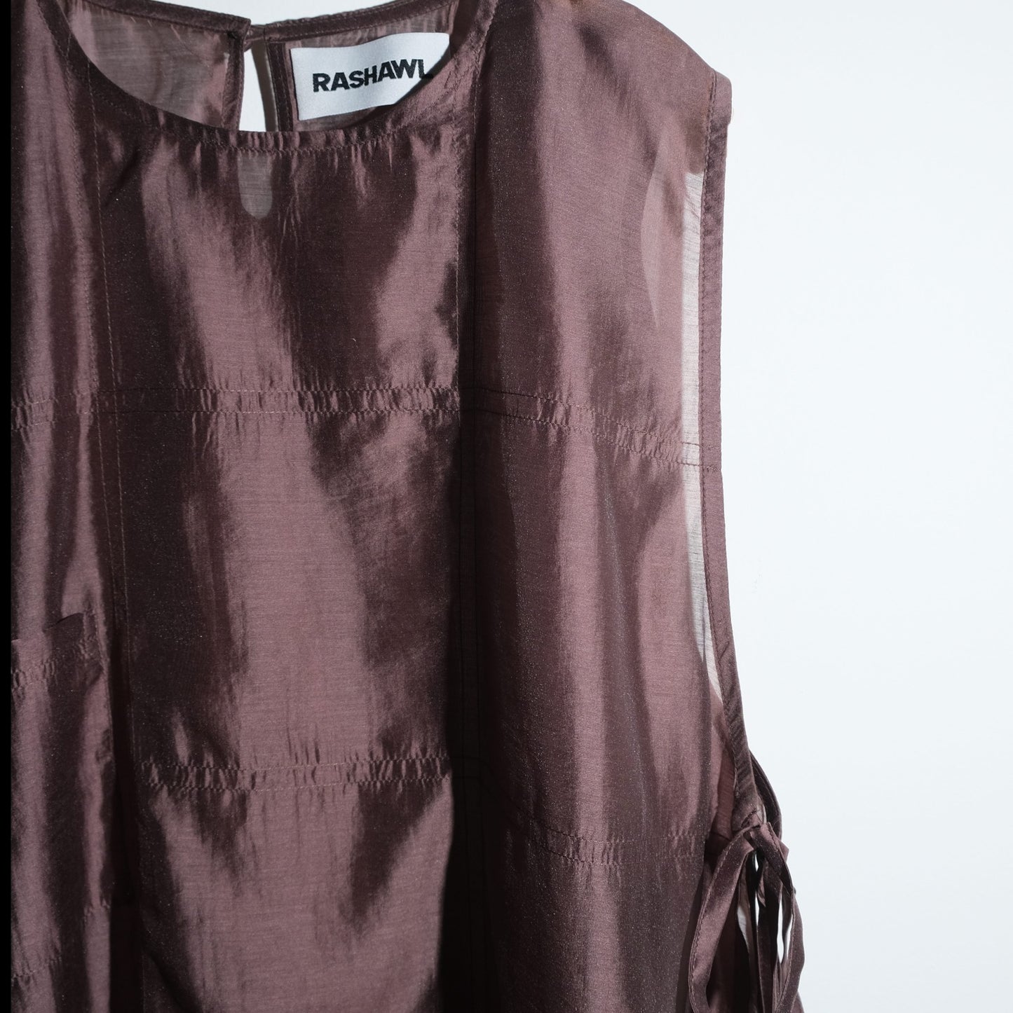 PRE ORDER RASHAWL MEDINA SHEER LAYERED VEST