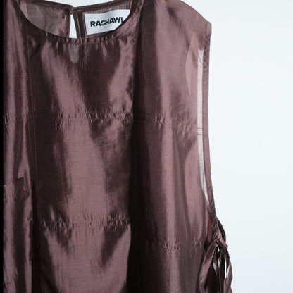 PRE ORDER RASHAWL MEDINA SHEER LAYERED VEST