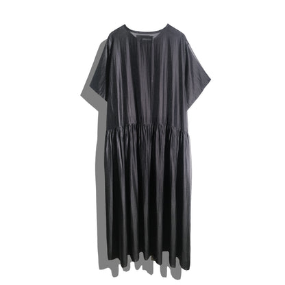 PRE ORDER RASHAWL SKOURA SOFT SHEER OVERSIZED DRESS