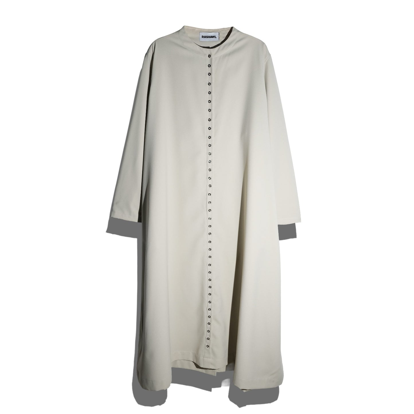 PRE ORDER RASHAWL TANGER BUTTON LONG MIDI DRESS