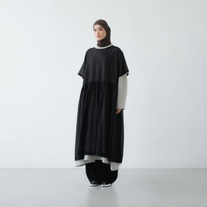 PRE ORDER RASHAWL SKOURA SOFT SHEER OVERSIZED DRESS