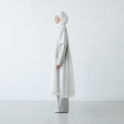 PRE ORDER RASHAWL SKOURA SOFT SHEER OVERSIZED DRESS