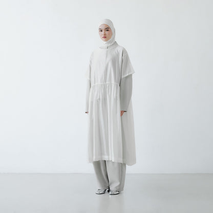 PRE ORDER RASHAWL SKOURA SOFT SHEER OVERSIZED DRESS
