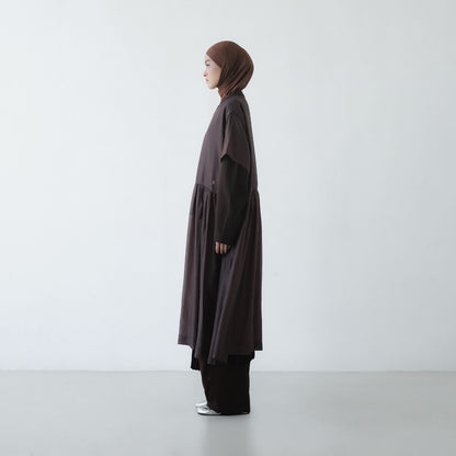 PRE ORDER RASHAWL SKOURA SOFT SHEER OVERSIZED DRESS