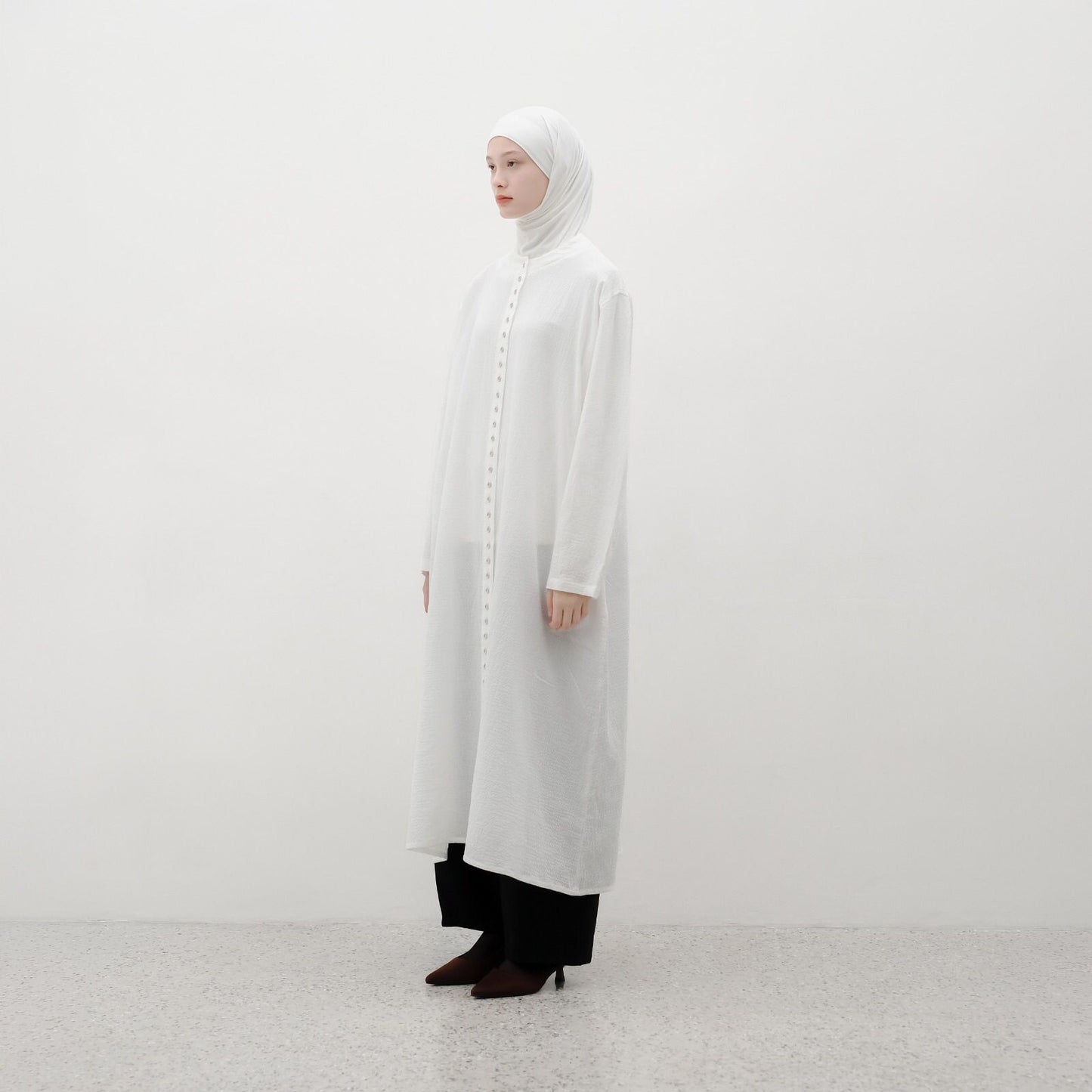 RASHAWL IMADEGAWA BUTTON DOWN DRESS
