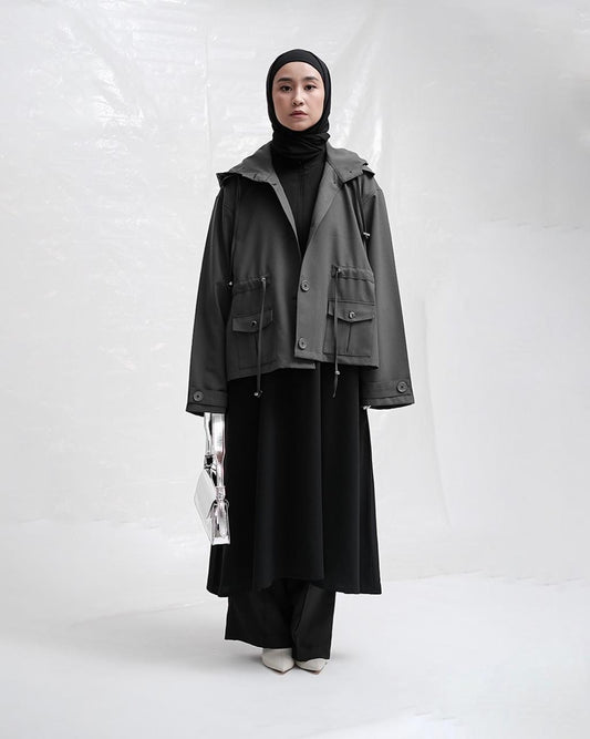 PRE ORDER MORITZ CARGO JACKET GREY