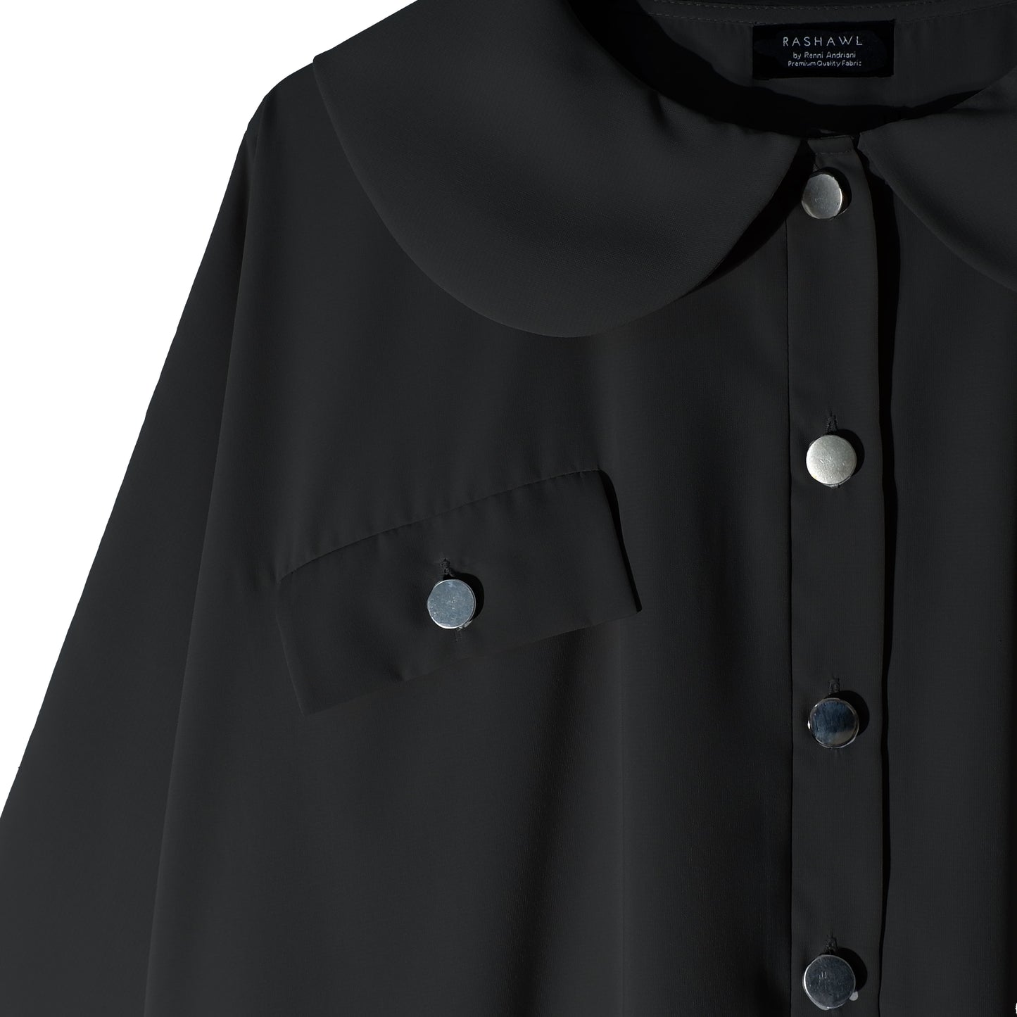 RASHAWL MECCA UTILITY POCKET ABAYA