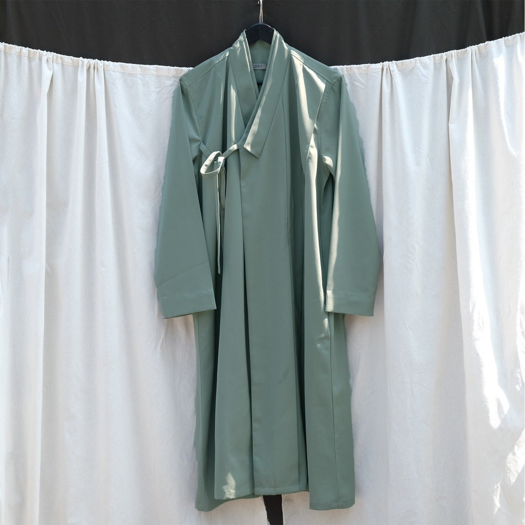 DAYCLOTH MATSURIKA PLEATS HANBOK COAT