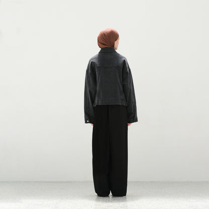 PRE ORDER RASHAWL SHINMACHI PLEATED BARREL PANTS