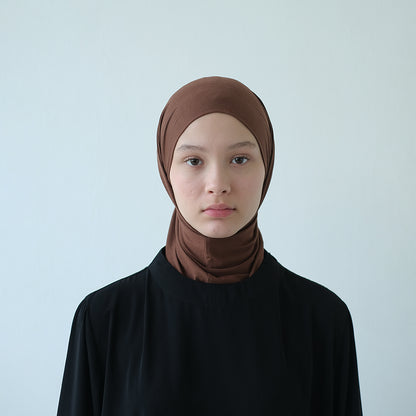 RASHAWL BUNDLING 1 ( PARACHUTE PARKA DAN EASSI INSTANT HIJAB COCONUT)