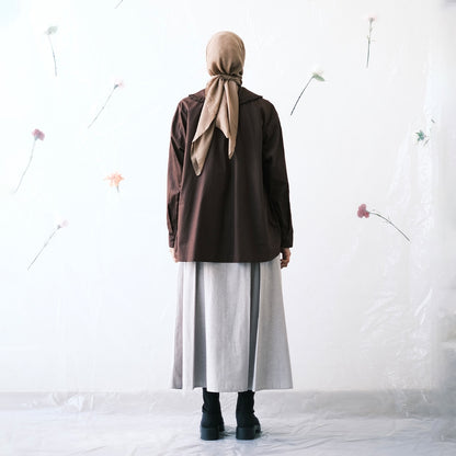 DAYCLOTH FUMIKO RUFFLES COLLAR SHIRT