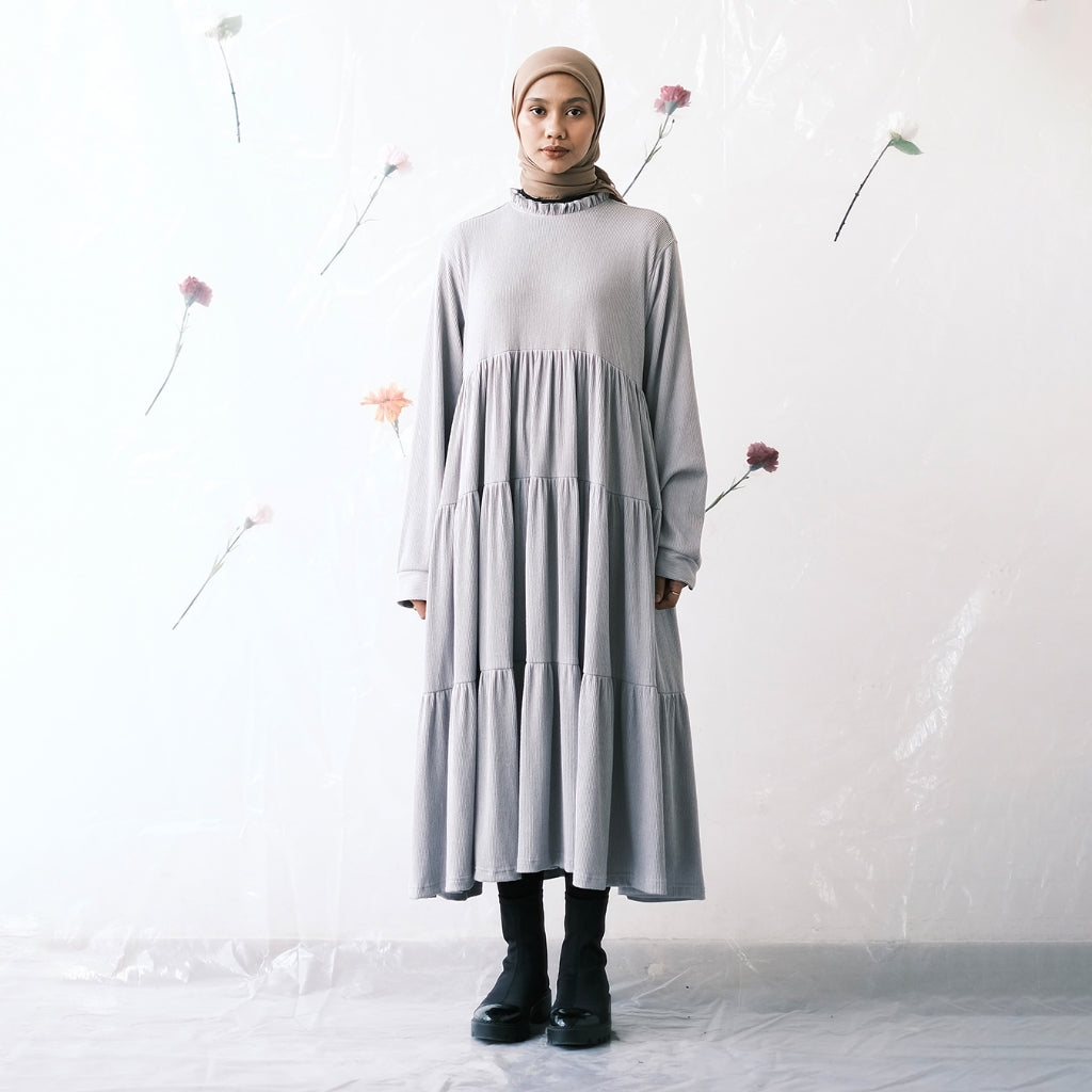 DAYCLOTH NATSUKI RUFFLED DRESS