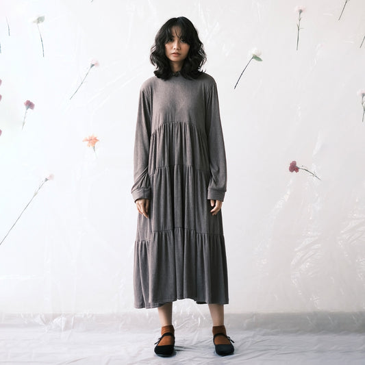 DAYCLOTH NATSUKI RUFFLED DRESS