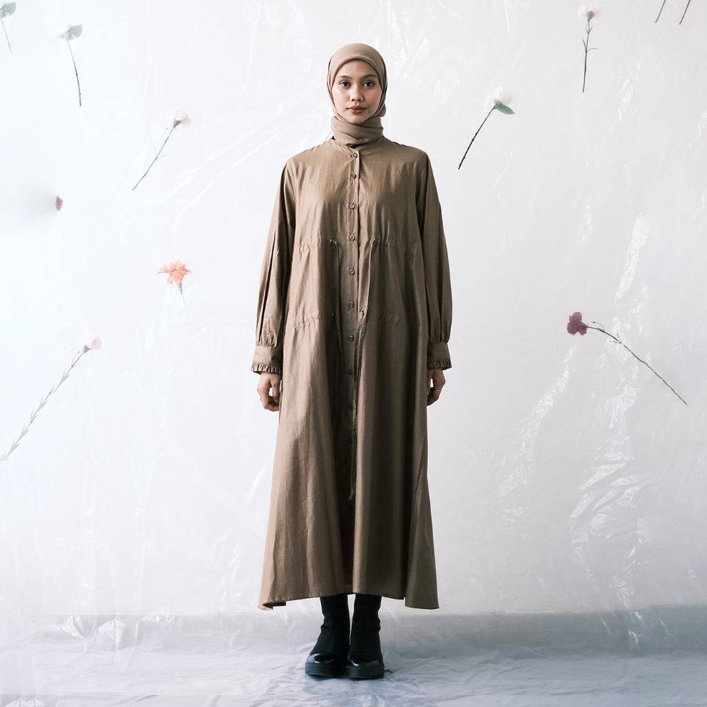 DAYCLOTH ASAMI GATHERED DRESS