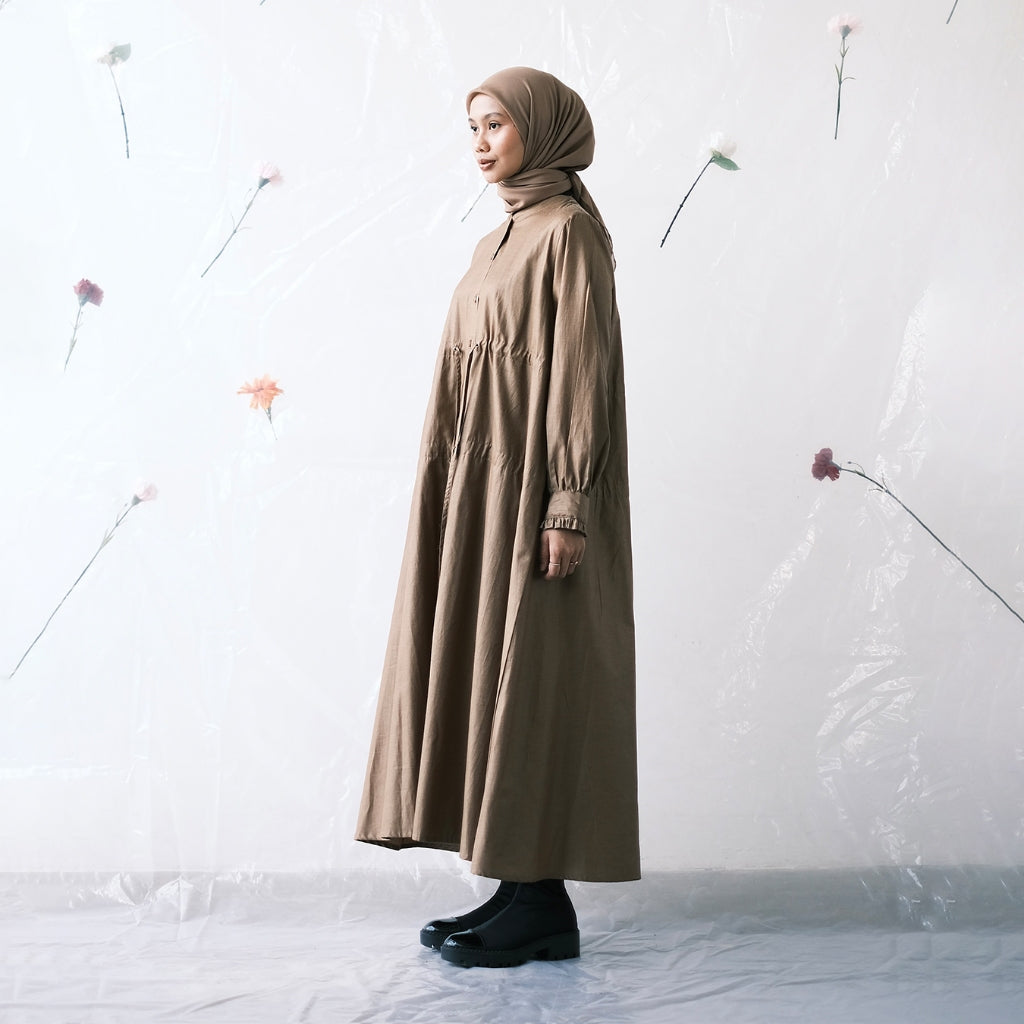 DAYCLOTH ASAMI GATHERED DRESS