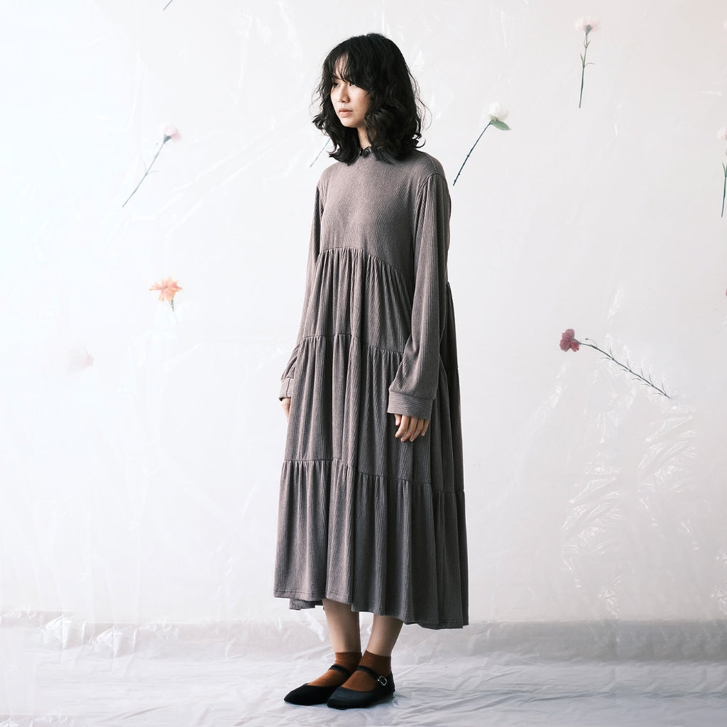 DAYCLOTH NATSUKI RUFFLED DRESS