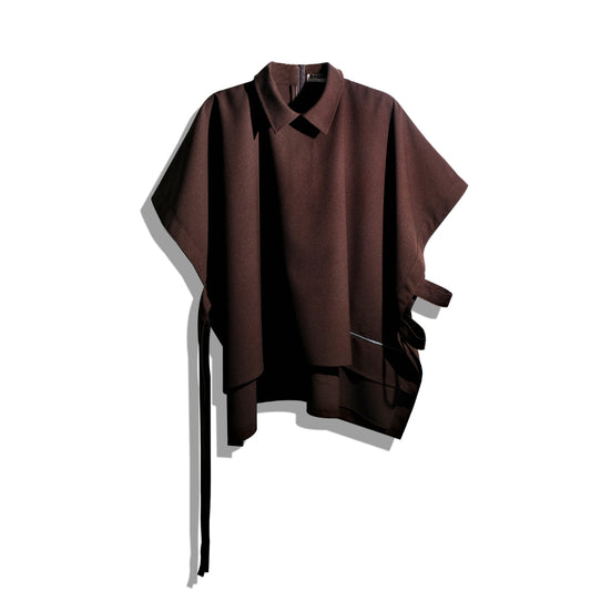 RASHAWL HIGASHIOJI SHIRT COLLAR VEST