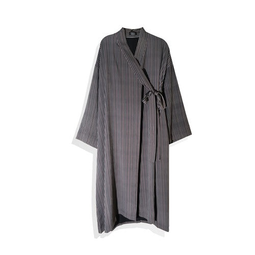 RASHAWL BEAVER STRIPES KIMONO JACKET