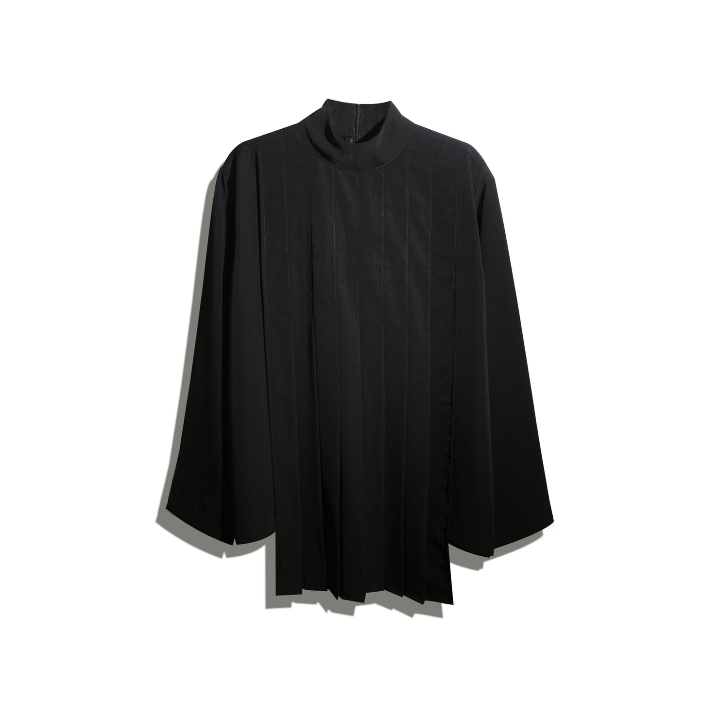 RASHAWL OIKE PLEATED LAYER TOP