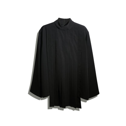 RASHAWL OIKE PLEATED LAYER TOP