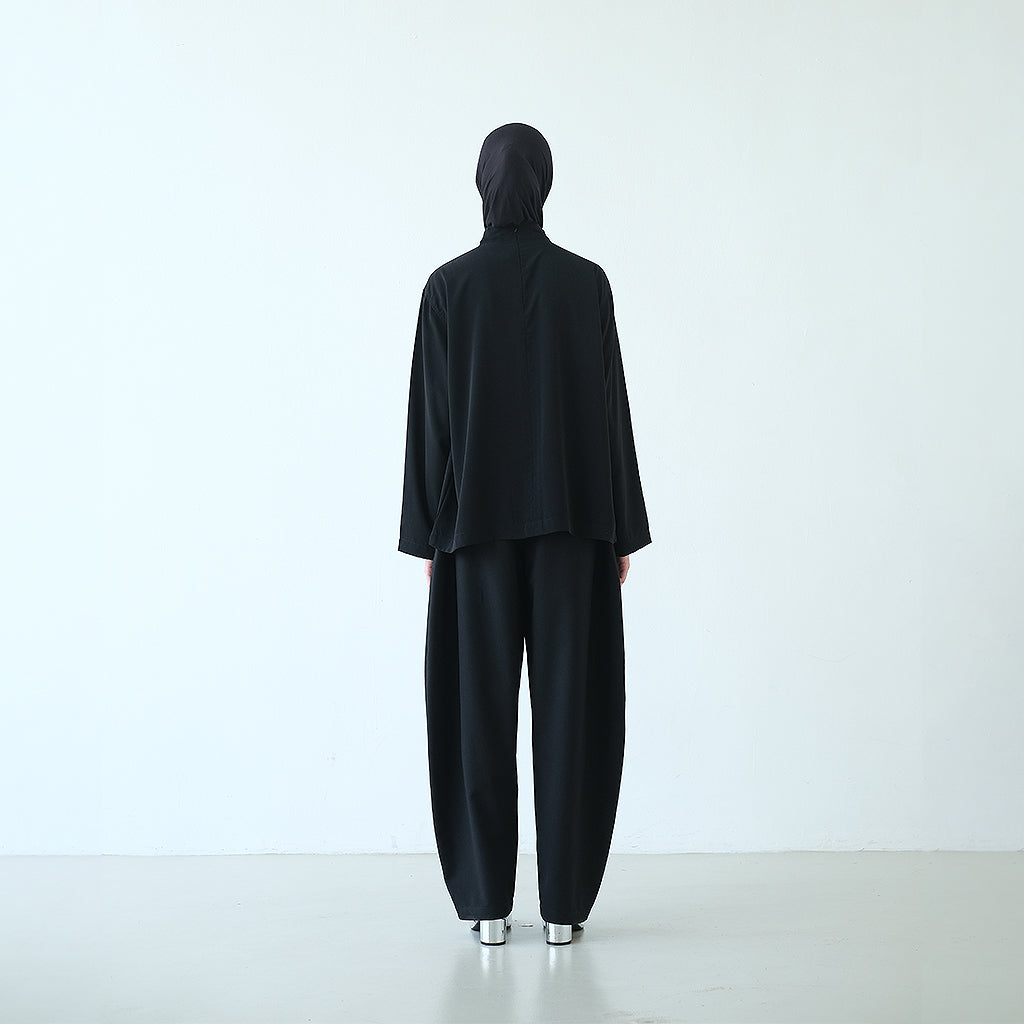 RASHAWL OIKE PLEATED LAYER TOP