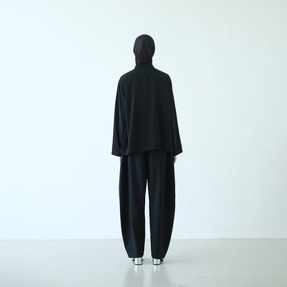 RASHAWL OIKE PLEATED LAYER TOP