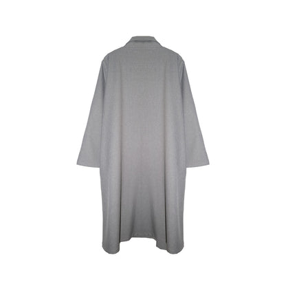 DAYCLOTH REEFS BLANKET STITCH COAT GREY