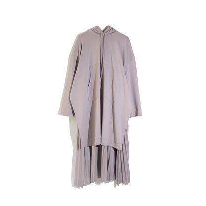 RASHAWL RUMOI PLEATS LONG SWEATSHIRT