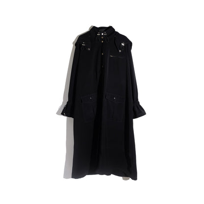 RASHAWL KUROBE LONG JACKET WITH HOODIE