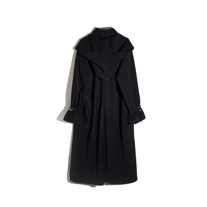RASHAWL KUROBE LONG JACKET WITH HOODIE