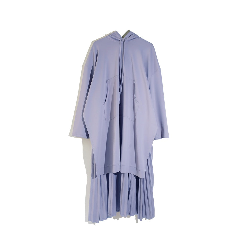RASHAWL RUMOI PLEATS LONG SWEATSHIRT