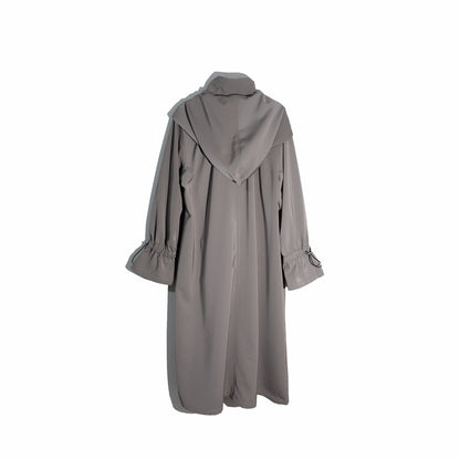 RASHAWL KUROBE LONG JACKET WITH HOODIE