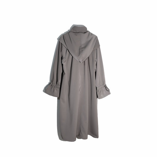 RASHAWL KUROBE LONG JACKET WITH HOODIE